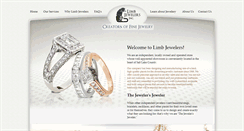Desktop Screenshot of limbjewelers.com